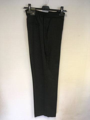 BRAND NEW OSCAR B MISS EMILY CHARCOAL REGULAR FIT TROUSERS SIZE 20