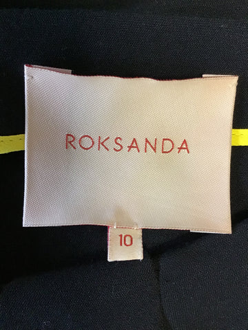 BRAND NEW ROKSANDA BLACK CADDY DRESS SIZE 10