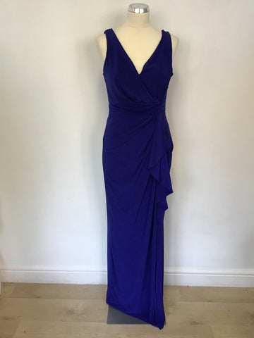 COAST COBALT BLUE LONG SPECIAL OCCASION/ EVENING DRESS SIZE 14