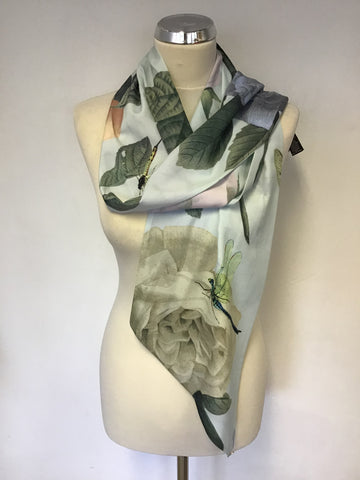 BRAND NEW TED BAKER FREENA FLORAL PRINT SCARF