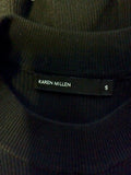 BRAND NEW KAREN MILLEN BLACK CREW NECK JUMPER SIZE S