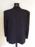 KINGSTON MENSWEAR BLACK TUXEDO SUIT SIZE 46R / 40W