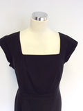 LK BENNETT BLACK PENCIL DRESS SIZE 16