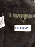 CLOUD NINE BROWN WAX COATED COAT SIZE M