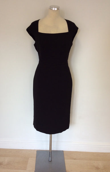 MARKS & SPENCER BLACK PENCIL DRESS SIZE 12