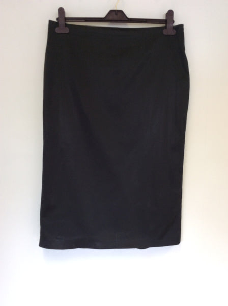 COAST BLACK MATT SATIN SPECIAL OCCASION SKIRT SIZE 14