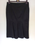 COAST BLACK MATT SATIN SPECIAL OCCASION SKIRT SIZE 14