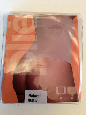 BRAND NEW PLIÉ NATURAL HIGH WAIST CONTROL THONG SIZE M