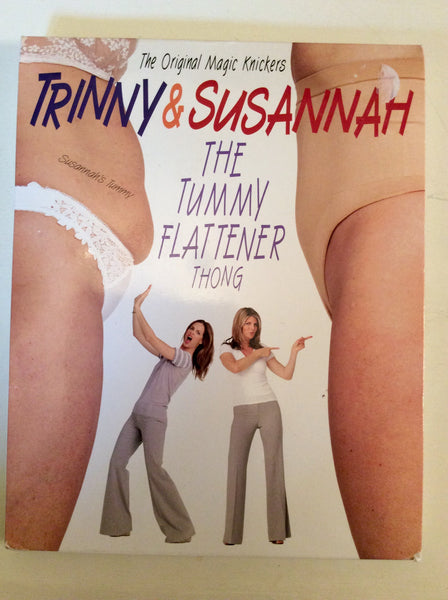 BRAND NEW TRINNY & SUSANNAH NATURAL/SKIN TUMMY FLATTENING THONG SIZE XL