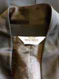 WHIMSY BLACK SATIN TRIM JACKET SIZE 16