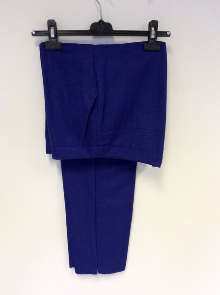 HOBBS INVITATION BLUE TROUSERS SIZE 14