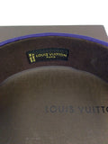 LOUIS VUITTON RARE BROWN MONOGRAM WITH PURPLE & GOLD HEADBAND – Whispers  Dress Agency