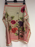 BRAND NEW HOBBS SILK BOTANICAL FLOWER SCARF