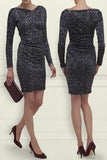 LK BENNETT MARIELLA BLACK & GREY LEOPARD PRINT DRESS SIZE 14 - Whispers Dress Agency - Womens Dresses - 6