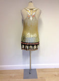 ALL SAINTS SEQUINNED PIPALI MINI DRESS SIZE 10