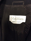 MAX MARA BLACK JACKET,WAISTCOAT TOP & TROUSERS SIZE 8