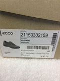 BRAND NEW ECCO BLUE LEATHER LACE UP SHOES SIZE 7/40