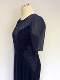 COAST DARK BLUE LACE SPECIAL OCCASION DRESS SIZE 12