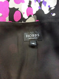 HOBBS INVITATION SILK MULTI COLOURED SPECIAL OCCASION DRESS SIZE 12