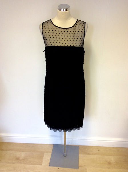 KAREN MILLEN BLACK SPECIAL OCCASION DRESS SIZE 16