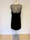 KAREN MILLEN BLACK SPECIAL OCCASION DRESS SIZE 16