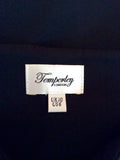 Temperley Black High Waist Wide Leg Trousers Size 10 - Whispers Dress Agency - Sold - 4