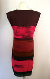 LAURA ASHLEY SILK & COTTON STRIPED DRESS SIZE 12 - Whispers Dress Agency - Womens Dresses - 2