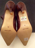 Brand New Schuh Brown Leather Ankle Boots Size 5/38 - Whispers Dress Agency - Sold - 3