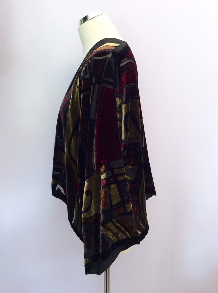 Besarani Collection London Multi Coloured Jacket/ Top & Scarf One Size ...