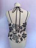 LINEA RAFFAELLI BLACK & WHITE TOP, BOLERO JACKET & LONG SKIRT SIZE 16 - Whispers Dress Agency - Womens Special Occasion - 5