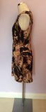 Episode Print Sleeveless Knee Length Dress Size 10 - Whispers Dress Agency - Womens Dresses - 2