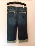 White Stuff Blue Denim Crop Jeans Size 10 - Whispers Dress Agency - Womens Jeans - 2