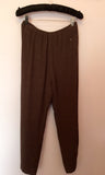 Jaeger Dark Brown Long Over Shirt & Trousers Size 14 - Whispers Dress Agency - Womens Suits & Tailoring - 7