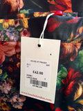 Brand New Louche Black Floral Pencil Skirt Size 12 - Whispers Dress Agency - Sold - 3