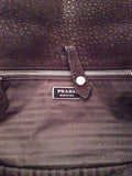 Prada Brown Nu Buck Leather Shoulder Bag - Whispers Dress Agency - Sold - 4