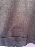 BRAND NEW MARCCAIN LIGHT GREY WOOL WIDE LEG TROUSERS SIZE N1 UK 8/10 - Whispers Dress Agency - Womens Trousers - 4