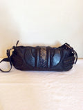 Guess By Marciano Black Leather Shoulder Bag - Whispers Dress Agency - Sold - 2