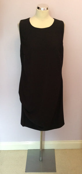 Brand New Pied A Terre Black Zip Side Dress Size 16 - Whispers Dress Agency - Womens Dresses - 1