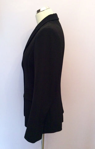 Phillipe Adec Black Jacket & Trouser Suit Size 10/12 - Whispers Dress Agency - Sold - 3