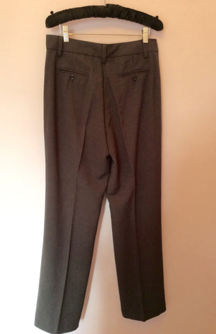 BRAND NEW SANDWICH DARK BROWN SMART TROUSERS SIZE 40 UK 12 - Whispers Dress Agency - Sold - 3