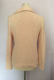 VIYELLA PALE PINK ZIP FASTEN CARDIGAN SIZE S - Whispers Dress Agency - Sold - 2