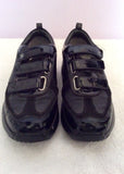 MBT Black Namo Patent Leather Trainers Size 4/37 - Whispers Dress Agency - Sold - 2