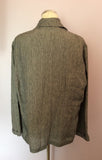 JAEGER BLACK & WHITE MARL LINEN JACKET & TROUSERS SUIT SIZE 16 - Whispers Dress Agency - Sold - 3