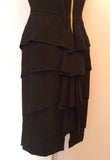 Temperley Black Tiered Occasion Dress Size 10 - Whispers Dress Agency - Womens Dresses - 4