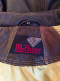 M Flues Dark Brown Soft Leather Jacket Size 52 UK XL - Whispers Dress Agency - Sold - 5