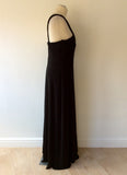 COAST BLACK ONE SHOULDER MAXI DRESS SIZE 16 - Whispers Dress Agency - Womens Dresses - 4